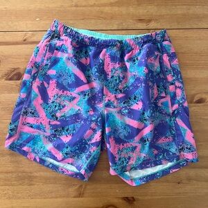 Birddogs Men's Athletic Shorts - Pink and Blue